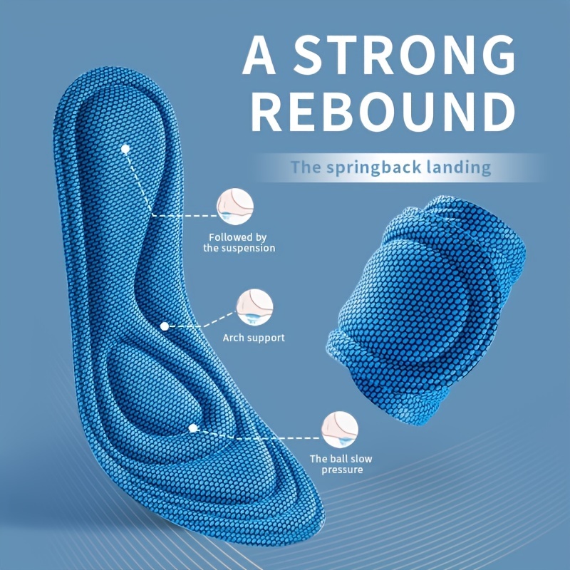 Insole Memory Foam - Semelles de massage sportives en mousse