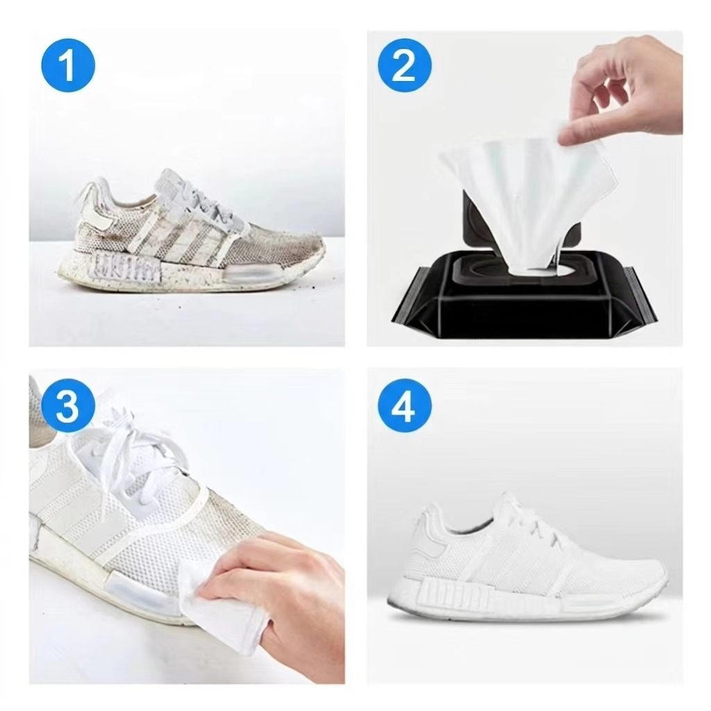 Lingettes nettoyantes jetables - Sneakers Care avis et prix