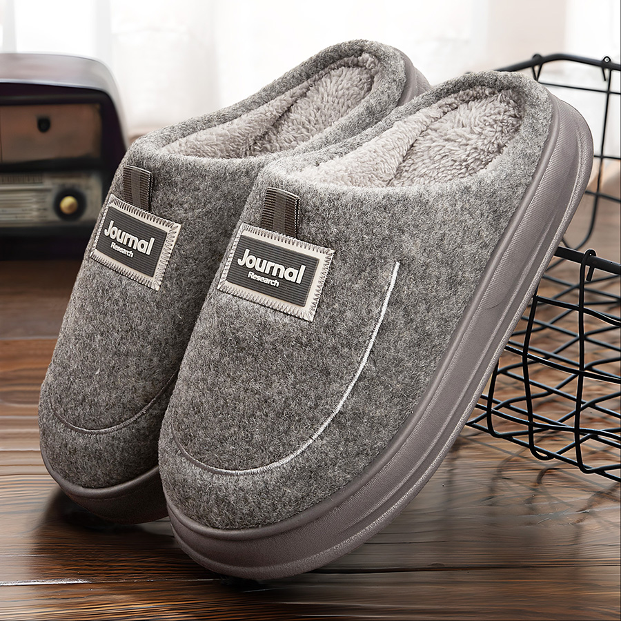 Pantoufles chaudes en feutre p - Insole Memory Foam avis et prix