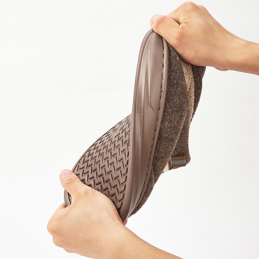 Pantoufles chaudes en feutre p - Insole Memory Foam avis et prix