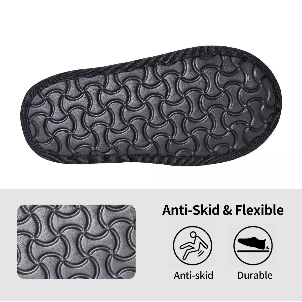 Pantoufles de maison personnal - Insole Memory Foam avis et prix
