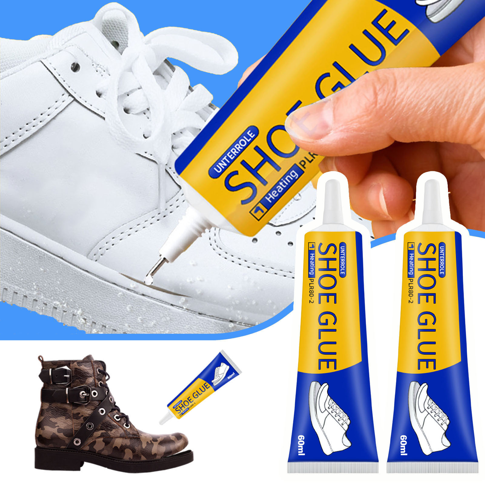 1/2/3 pièces 60ml adhésif fort - Sneakers Care avis et prix