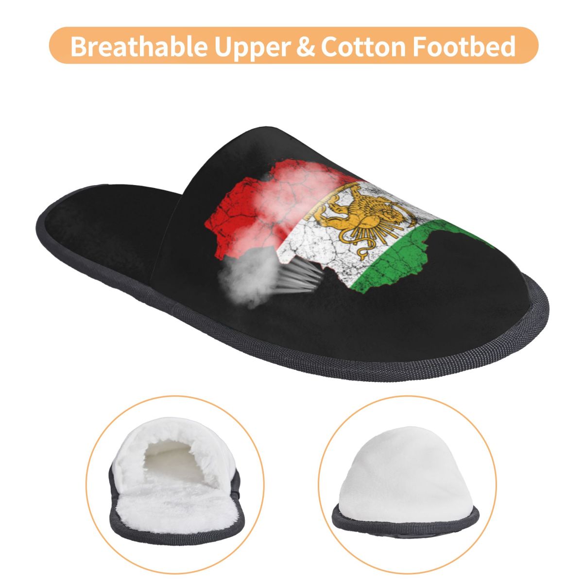 Pantoufles personnalisées en m - Insole Memory Foam avis et prix